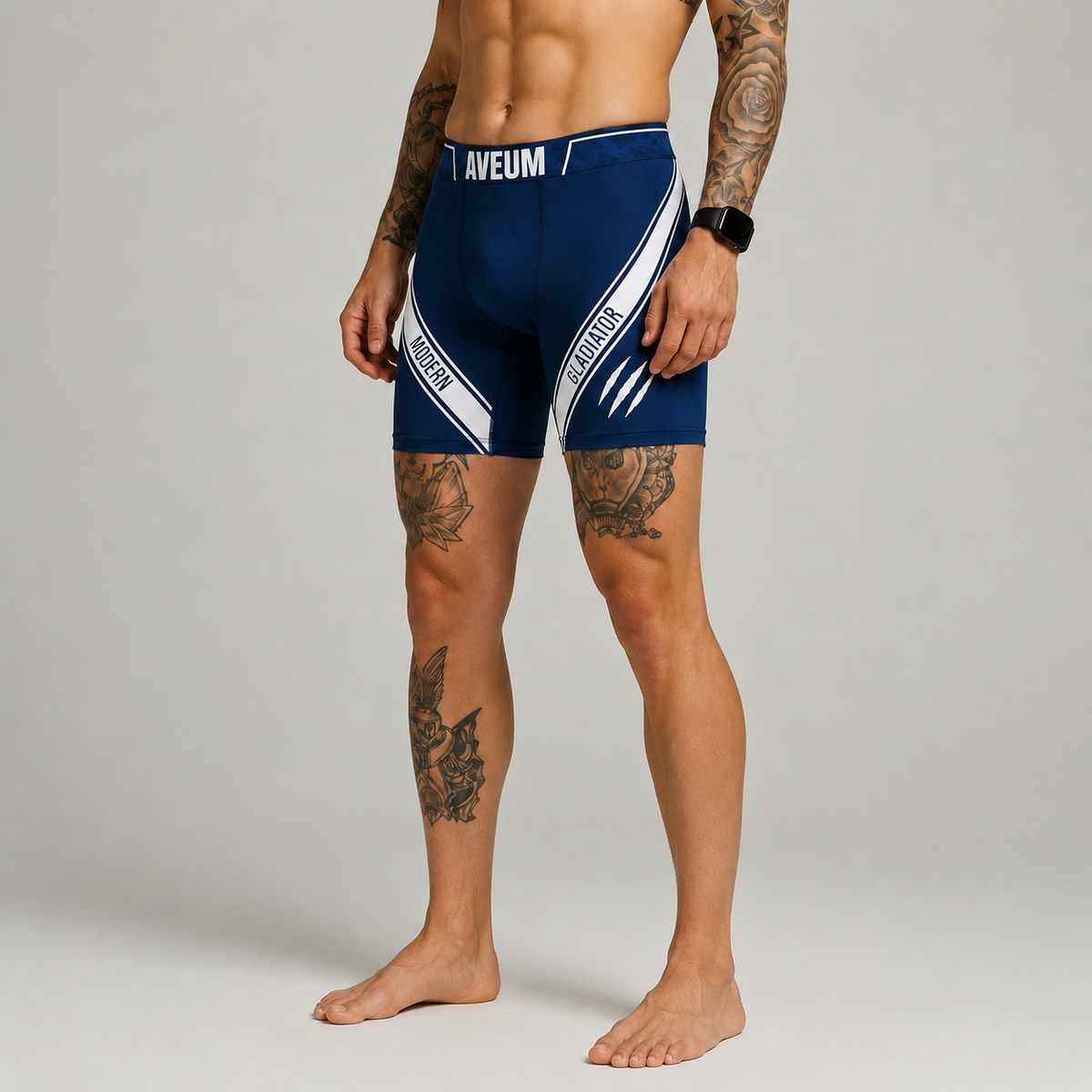 Aveum Blue Corner Fight Shorts