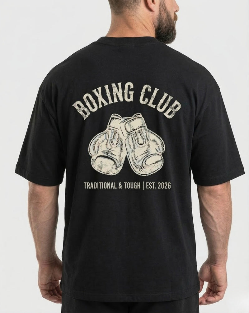 Boxing Club Oversized T-Shirt (mearl grey)