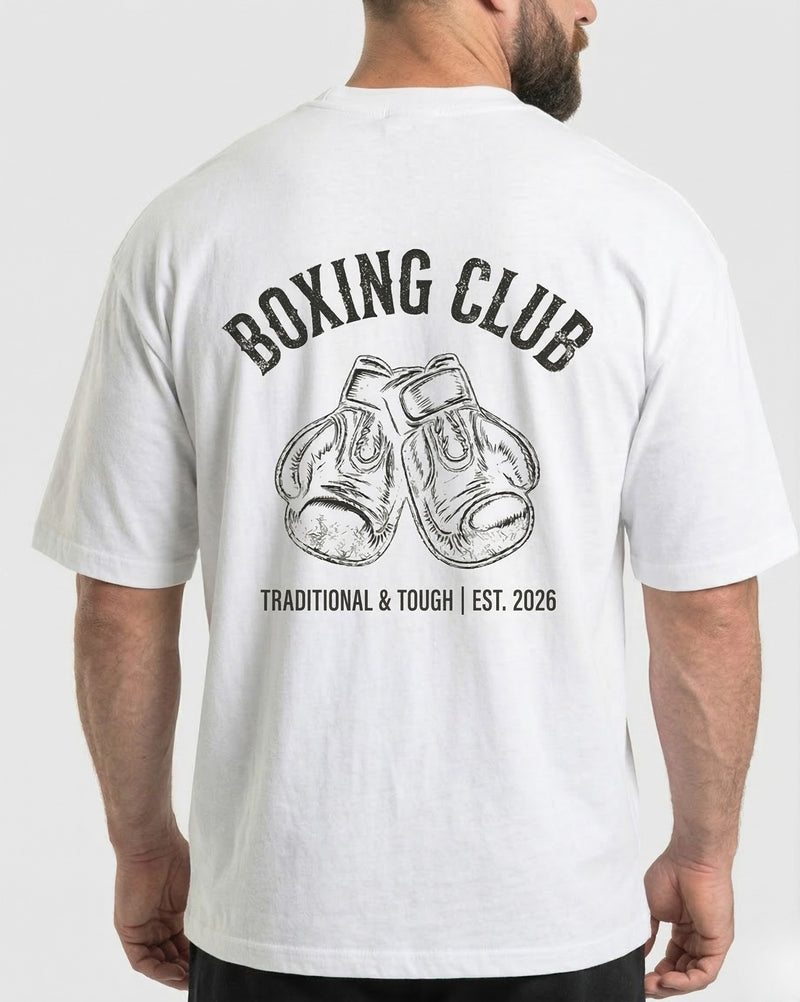 Boxing Club Oversized T-Shirt (mearl grey)