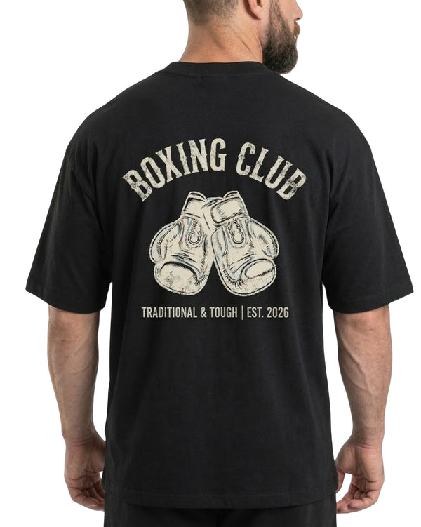 Boxing Club Oversized T-Shirt (black)