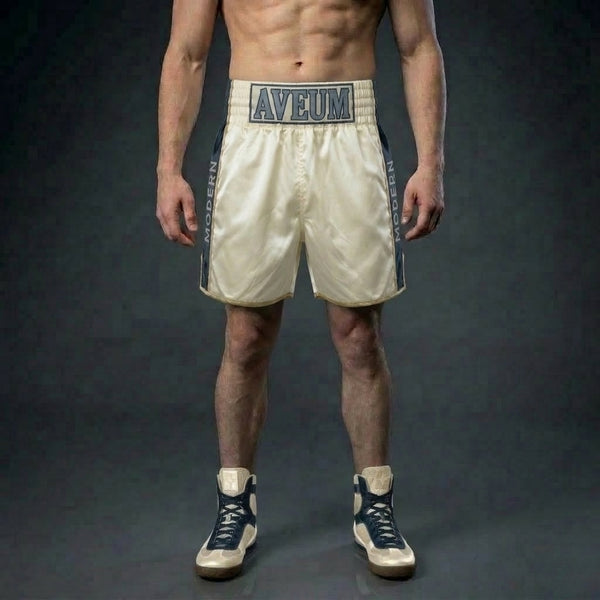 Aveum Gladiator Boxing Shorts White