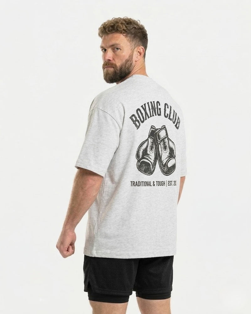 Boxing Club Oversized T-Shirt (mearl grey)