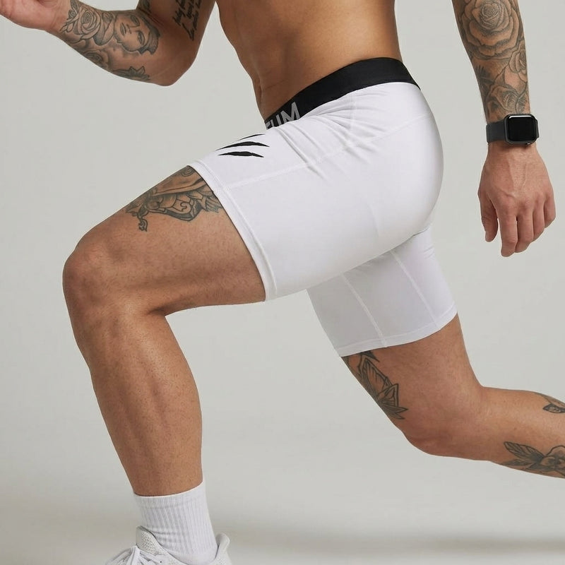 Aveum Pro Men's Dri-FIT Shorts (White)