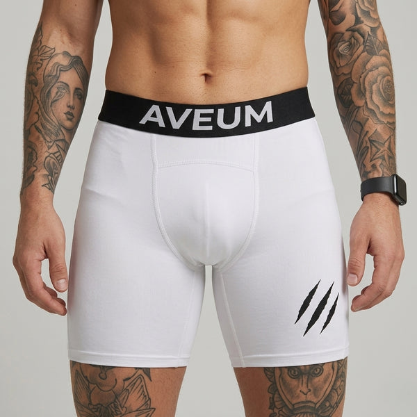 Aveum Pro Men's Dri-FIT Shorts (White)