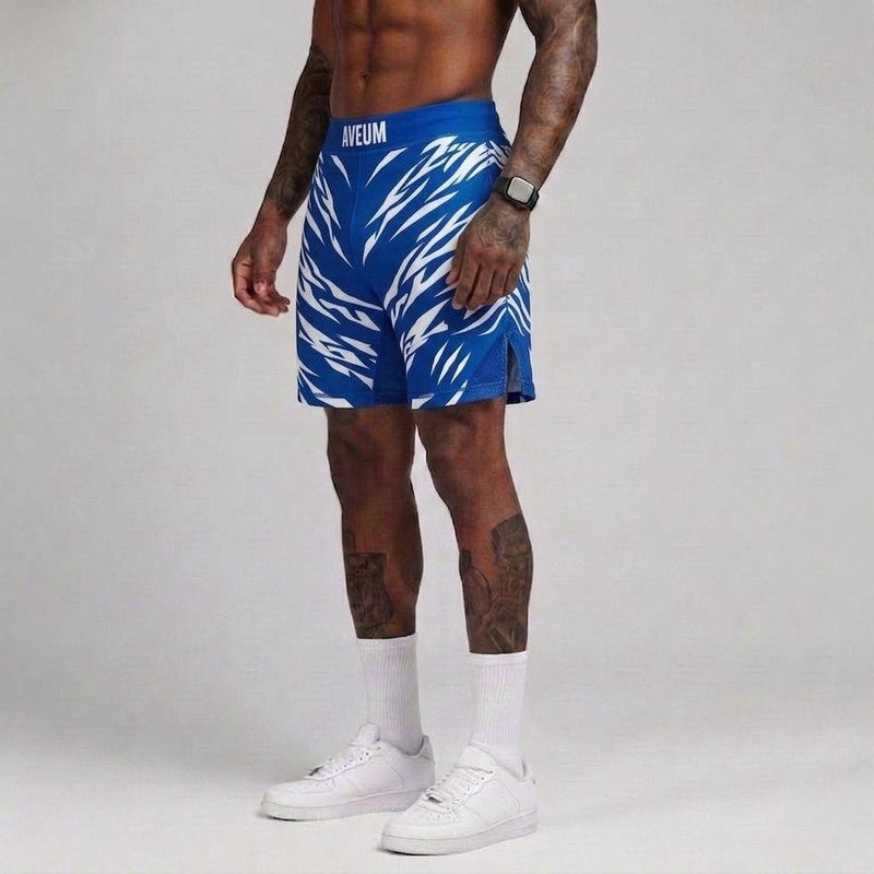 Aveum Apex Crossflow Fight Shorts (Blue)