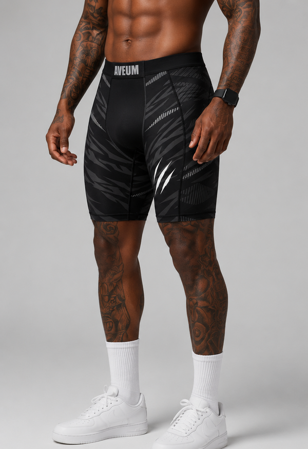 Aveum Apex MMA Fight Shorts (Black)